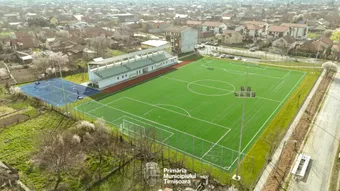 Timișoara a reușit foarte greu să-și termine o banală Baza Sportivă de tip 1. E cu probleme, iar administrația Fritz nu a chemat presă să facă o vizită prealabilă