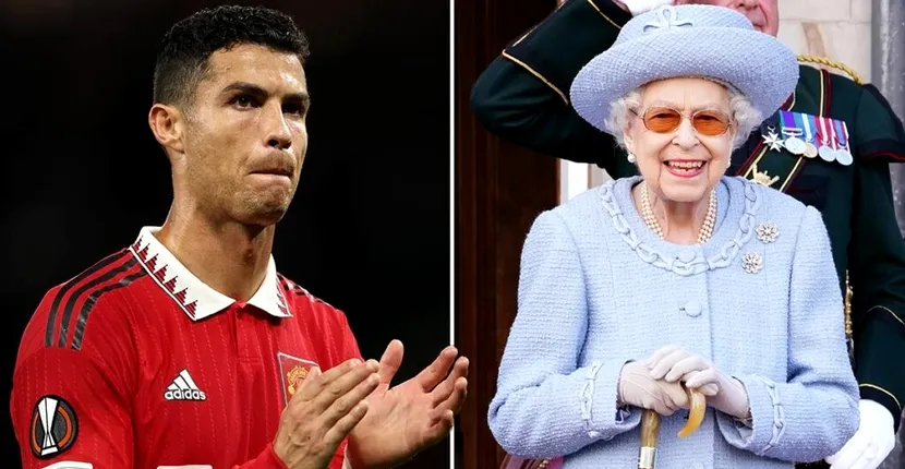 Cristiano Ronaldo îi aduce un omagiu de neînlocuit Reginei Elisabeta a II-a. Starul portughez spune că a simțit dragostea eternă a Marii Britanii
