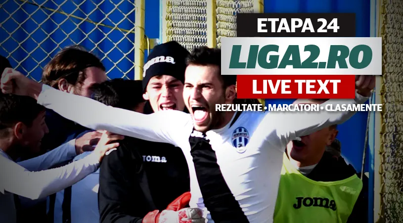 Juventus iese cu trei puncte din Afumați și rămâne lider solitar, în timp ce Olimpia se împiedică la Sânmartin.** ASU Poli câștigă cu Metalul și e ca și salvată de la retrogradare