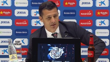 Gâlcă e resemnat: "Cel care mă va înlocui la Espanyol trebuie să îmbunătățească jocul echipei"