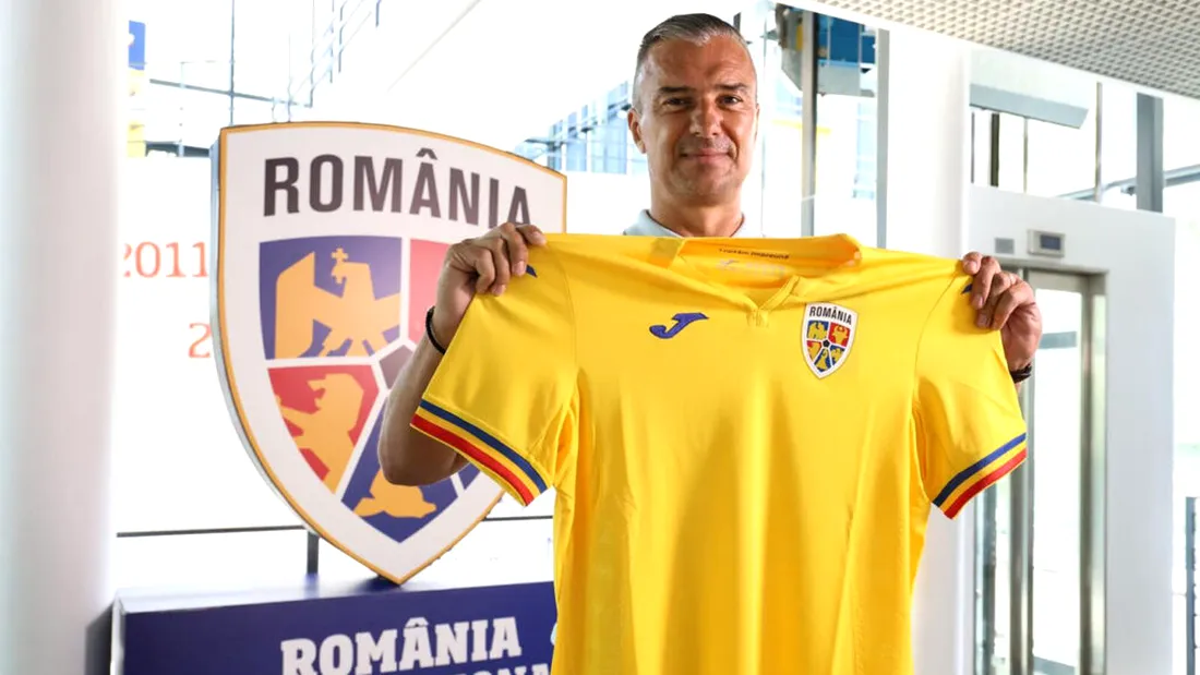 Daniel Pancu, noul selecționer al României U21. ”E o zi importantă, cea mai importantă din cariera mea de antrenor de până acum”. Obiectivul pe care îl are