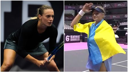 Ana Bogdan a disputat un meci dramatic cu Dayana Yastremska, jucătoarea ucraineană care a fugit din calea războiului prin România! Cum s-a terminat duelul de la Lyon + discurs emoționant la final