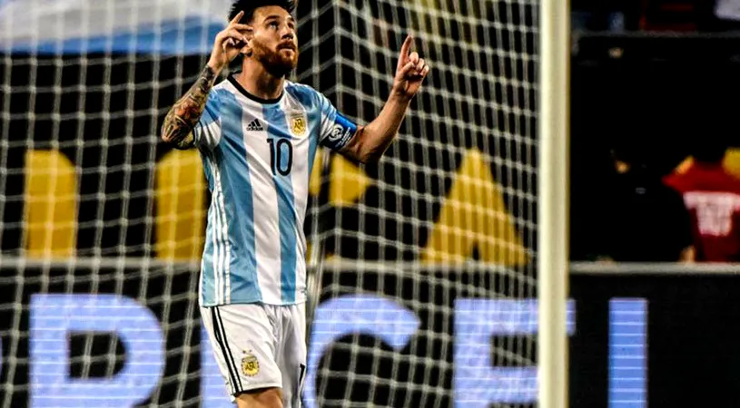 Doar Messi! VIDEO FABULOS: Trimis pe teren în minutul 61, starul Barcei a reușit un hat-trick în 18 minute. Argentina - Panama 5-0