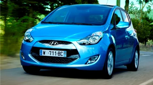 Hyundai ix20** prezintă cea mai mare valoare reziduală a segmentului