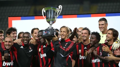 AC Milan a câștigat trofeul Tim