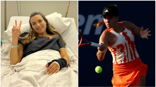 În urmă cu trei săptămâni se afla pe patul de spital, acum e victorioasă la US Open! Gabriela Ruse, prima româncă în turul doi al Grand Slam-ului de la New York | VIDEO