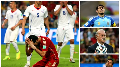 GALERIE FOTO | Spania, eliminată de la Campionatul Mondial după doar două meciuri. Imaginile deznădejdii