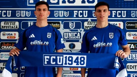 FCU Craiova are interdicţie la transferuri, dar și-a anunțat încă două achiziții! Alți gemeni de la rivala locală au trecut la clubul lui Adrian Mititelu