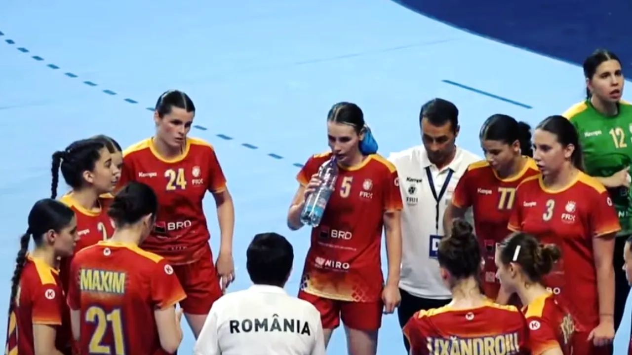 Dezastru pentru handbalul românesc! Nicio victorie în fața unei echipe din Europa la Campionatul Mondial Under 20 din Macedonia de Nord până la ultimul meci