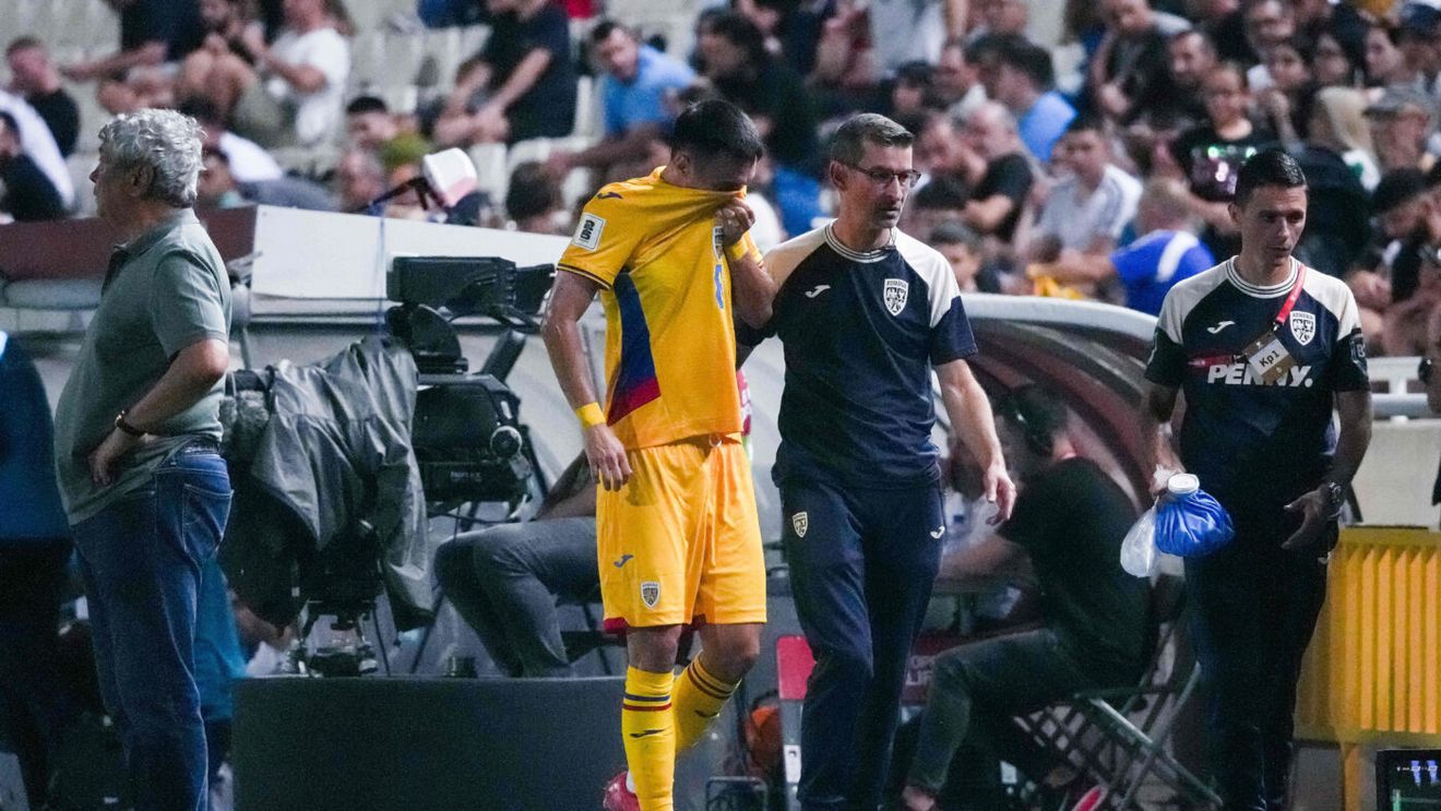 Mihai Stoica vine cu noutăți despre starea medicală a lui Șut, după ce jucătorul de la FCSB s-a accidentat la națională