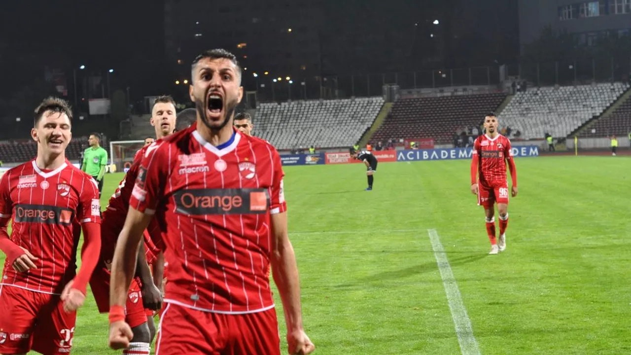 LIVE TEXT Dinamo – Chindia Târgovişte 4-1. Montini asigură victoria 
