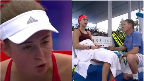 Ce diferență! Partenere la dublu, prietene, Cîrstea și Ostapenko au avut reacții opuse în momentul în care s-au trezit dominate copios pe teren: Sorana - stană de piatră, 'Alona' și-a alungat mama | VIDEO 