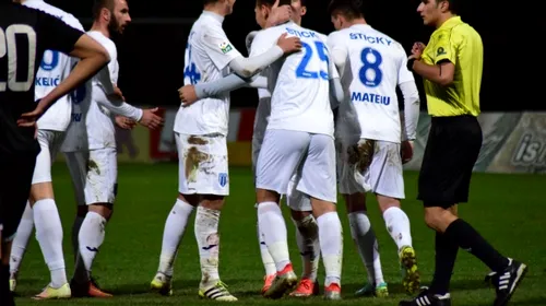CS Universitatea Craiova – Hibernians FC, scor 3-1, într-un meci amical disputat în Malta! VIDEO | Puștiul care nu are voie să joace în Liga 1 a marcat două goluri