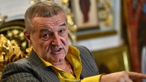 Gigi Becali, mesaj violent pentru Răzvan Burleanu: „Bă, tu ești sclavul nostru!”
