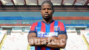 Primul antrenament în tricoul Stelei pentru Breeveld: "Sunt foarte fericit. Voi munci mult și voi fi gata să joc oriunde"