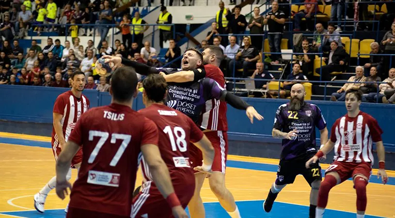Aventura europeană s-a terminat pentru Poli Timișoara! Deținătoarea Cupei României, eliminată din preliminariile Cupei EHF
