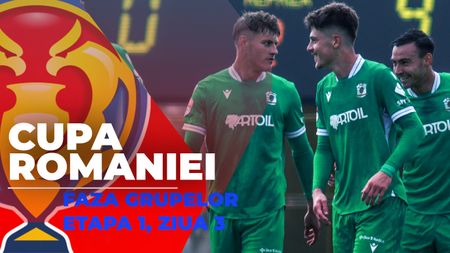 Rezultatele primei etape din grupele Cupei României. La Arad și Botoșani meciurile s-au terminat la egalitate. FC Hermannstadt a câștigat controversat la Chiajna