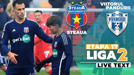 Steaua defilează cu Viitorul Pandurii, dar abia în repriza secundă, și continuă să spere la play-off. Boiciuc și Nacho Heras au fost oamenii jocului