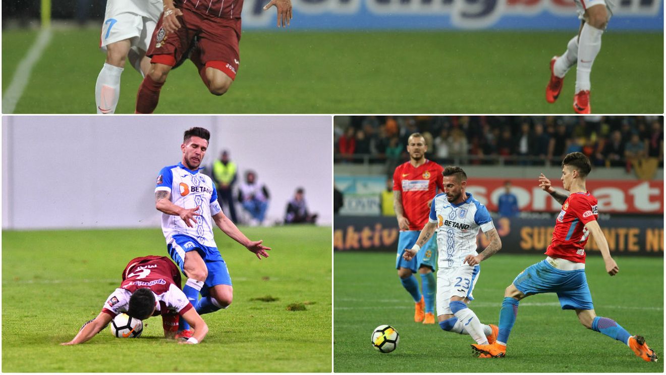 Playoff-ul a ajuns la jumătate, lupta se dă în trei. Defensiva lui Petrescu "scârțâie", FCSB marchează la foc automat, Craiova încă mai speră. Programul ultimelor cinci etape și meciul care are mari șanse să decidă campioana