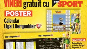 AZI ai GRATUIT cu ProSport** calendarul turului și ghidul suporterului!