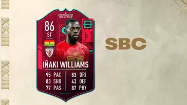Inaki Williams, unul dintre cei mai rapizi atacanți din FIFA 23. Cât valorează cardul
