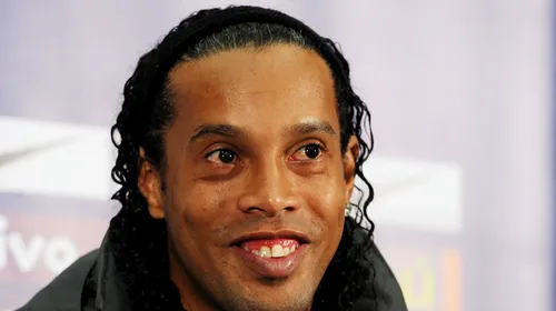 Adio „Dințosul”? Ronaldinho a suferit o intervenție chirurgicală pentru cosmetizarea dinților