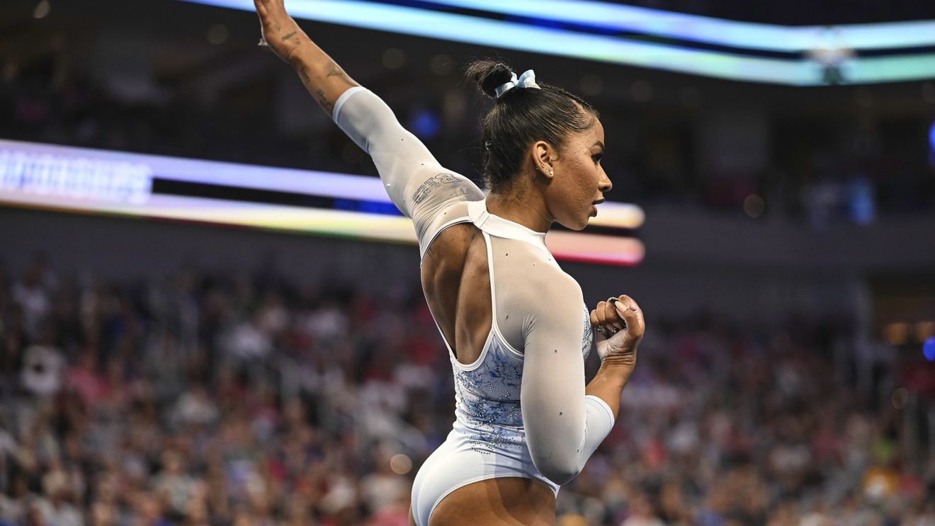 Imagini incendiare cu Jordan Chiles. Apariția mai mult decât îndrăzneață a rivalei Anei Bărbosu