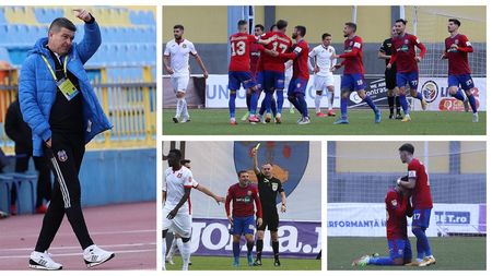 Steaua, prima echipă care învinge FC Hermannstadt în acest sezon. Daniel Oprița: ”Știu că este frustrant, dar noi ne-am creat ocazii destul de multe atunci când nu am reușit să câștigăm”