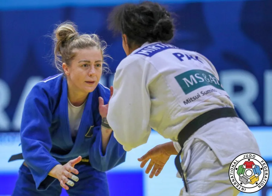 Corina Căprioriu, de la judo la viața de polițist și de mamă