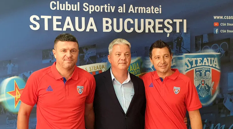 OFICIAL | Daniel Oprița, primele declarații în calitate de antrenor al Stelei.** Semnalul de alarmă tras de fostul atacant: 