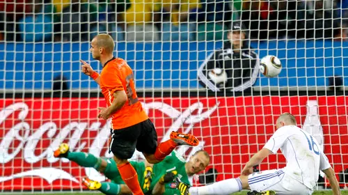 VIDEO 3D Fast forward! Olanda – Slovacia 2-1 Vezi golurile lui Robben și Sneijder