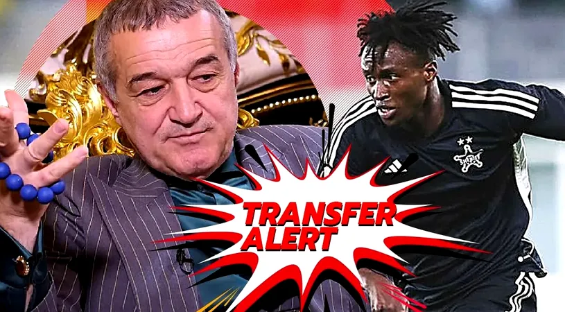 Gigi Becali s-a zgârcit, iar acum atacantul David Ankeye prinde transferul vieții! O ia pe urmele lui Radu Drăgușin, după ce patronul FCSB nu a vrut să dea banii ceruți de Sheriff Tiraspol