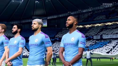 Cea mai bună echipă a lui Manchester City din modul ULTIMATE TEAM cu Aguero scream și Kyle Walker headliner