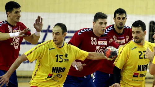 Primul succes al anului pentru naționala masculină de handbal: România - Slovacia 30-26