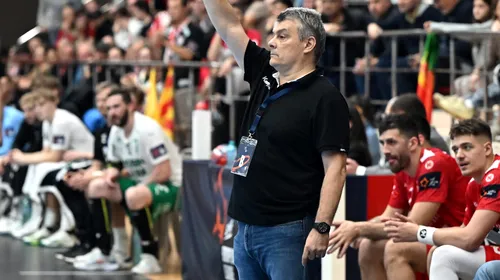 Xavi Pascual arată cu degetul principalul vinovat al înfrângerii lui Dinamo cu Flensburg: „Nu ne-a ajutat prea mult”. Handbalistul își face mea culpa: „O mare parte din vină a fost a mea”