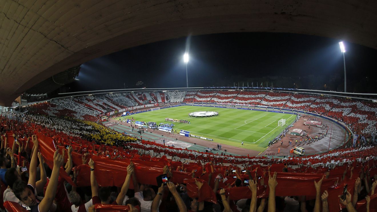 REPORTAJ | "Căprioara" vânată de 50.000 de sârbi și spectacolul campionilor tribunelor, pe Marakana belgrădeană