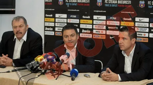 Un nou început pentru Steaua!** „Vom încerca o apropiere față de fani și de fostele glorii”