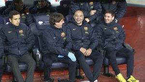 Messi pe bancă: **o raritate