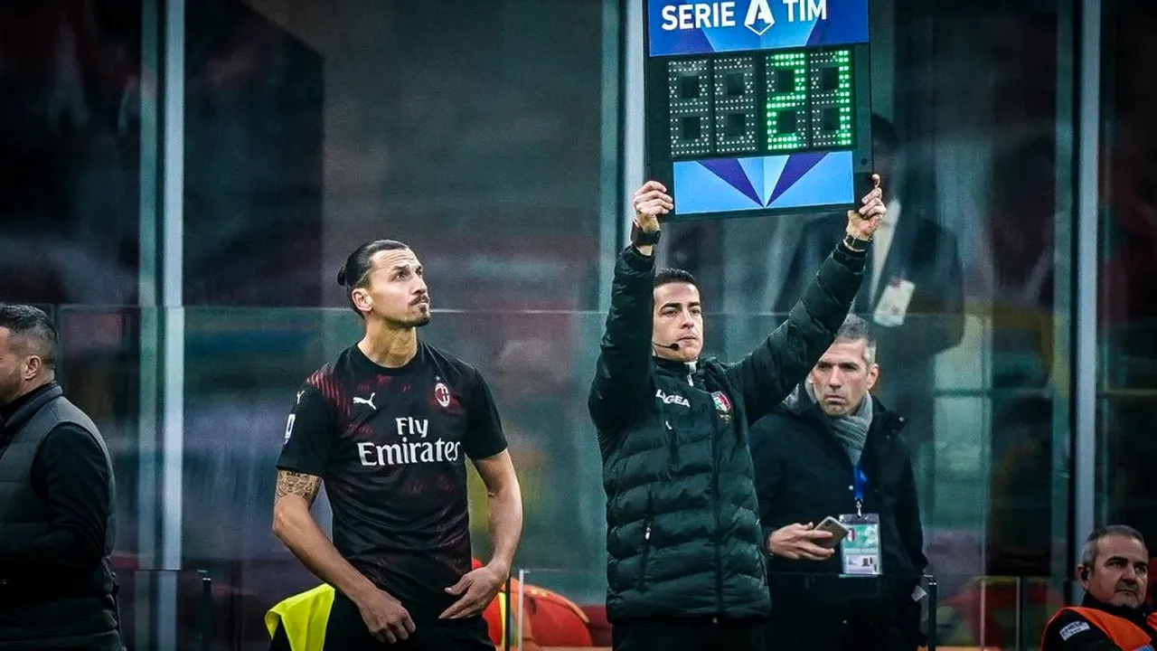 Zlatan Ibrahimovic a revenit în tricoul lui AC Milan! Câți spectatori au venit să-l vadă în meciul cu Sampdoria