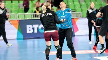 Rapid București – Krim Ljubljana, Live Video Online, de la ora 17:00, în optimile de finală ale Ligii Campionilor la handbal feminin. Giuleștencele au nevoie de victorie la cel puțin 6 goluri diferență!