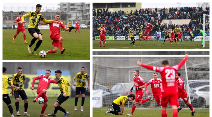 FC Brașov a picat examenul final cu Dinamo! Iulian Roșu, jucătorul meciului de pe Tineretului