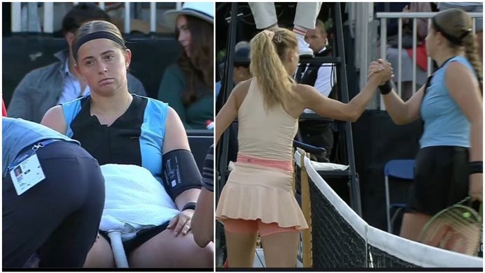 Imagini bulversante la meciul Jelena Ostapenko - Camila Giorgi de la Eastbourne! Gesturile făcute de letonă înainte de a se retrage | FOTO & VIDEO