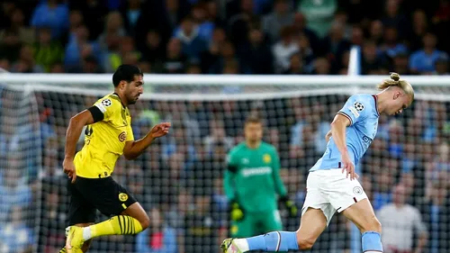 Spectacol total în Liga Campionilor: Manchester City a făcut show cu Borussia Dortmund! Chelsea, doar remiză pe teren propriu cu Salzburg