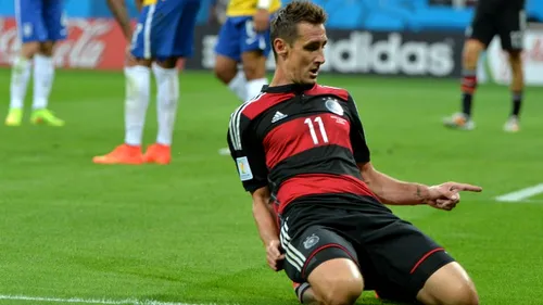 Klose, cel mai bun marcator din istoria Cupei Mondiale și primul jucător cu patru semifinale în palmares
