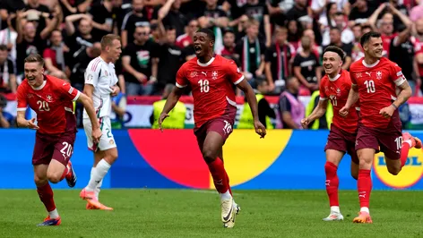 Ungaria – Elveția 1-3, în grupa A de la EURO 2024 din Germania. Elveția începe competiția cu o victorie. Următoarea adversară a Ungariei e Germania