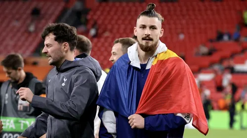 Tottenham îl vinde pe Radu Drăgușin. Englezii au aflat decizia clubului din Londra