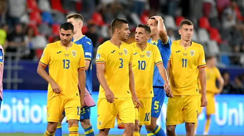 România U21 nu scapă de critici după prestația de la EURO 2023: „Cred că impresarii care au fost la meci au plecat cu prima cursă!” | VIDEO EXCLUSIV ProSport Live