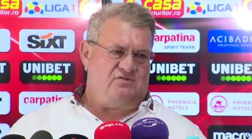 A vrut să își dea demisia ca un laș după rușinea cu Botoșani! Iuliu Mureșan a fost la un pas să plece de la Dinamo, deși el a îngropat clubul prin transferurile efectuate și prin aducerea lui Flavius Stoican: cine l-a întors din drum