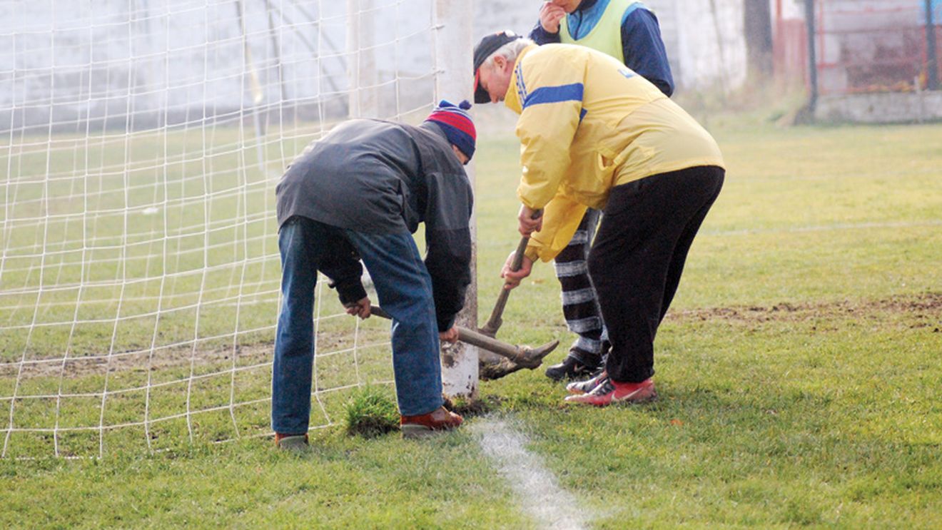Aveau poarta în pantă