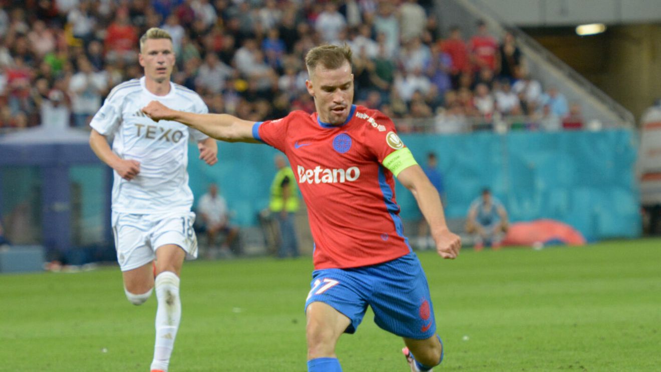 Darius Olaru, mesaj pentru Gigi Becali după ce patronul a fost în tribune și l-a văzut reușind două goluri în FCSB - Aberdeen